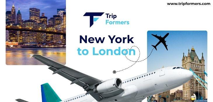 New York to London Flight